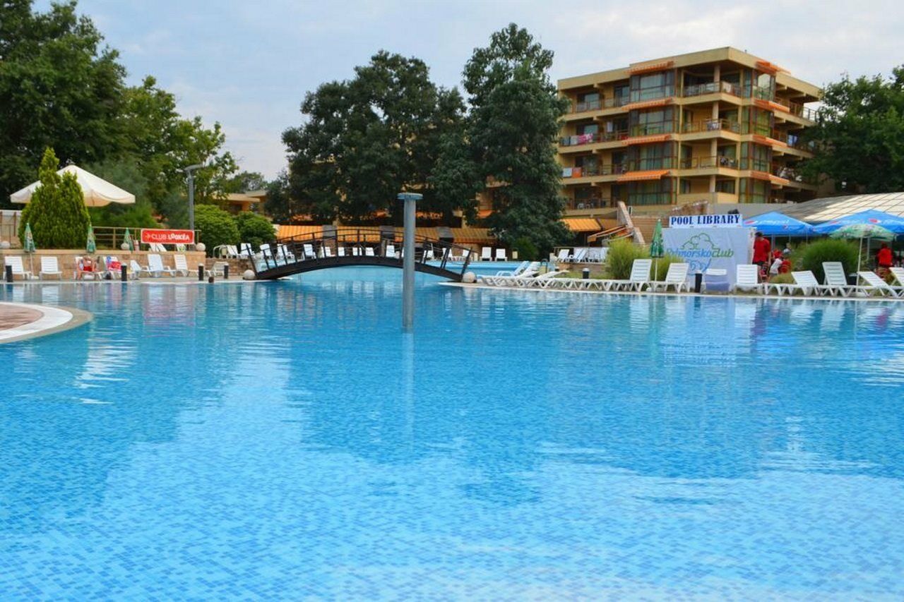 Les Magnolias Hotel Primorsko Exterior foto